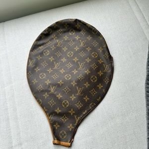 Louis Vuitton vintage tennis racquet cover